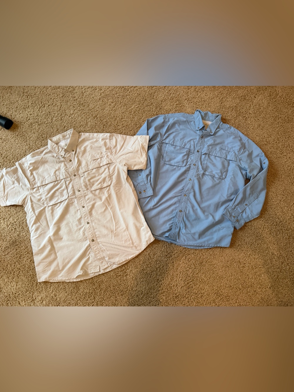 LL Bean Men’s Tropic Wear shirt bundle